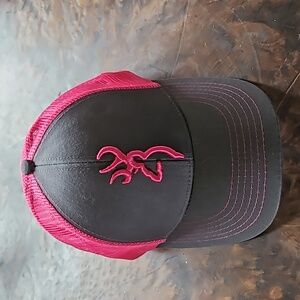 Browning Flashback Rimmed Baseball Cap Snap Closure Deer Buck Elk Men Women Hunt